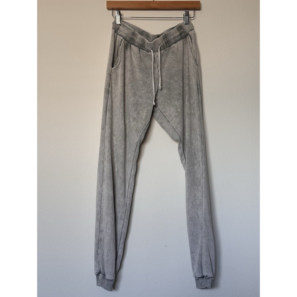 Mustard Seed Women's Factory Distressed Gray Joggers Size Medium